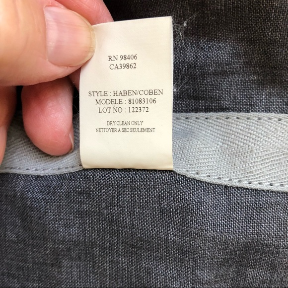 Theory Field Jacket Zippers Linen Grey Small - Picture 11 of 11